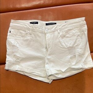 Vigoss White Denim Shorts